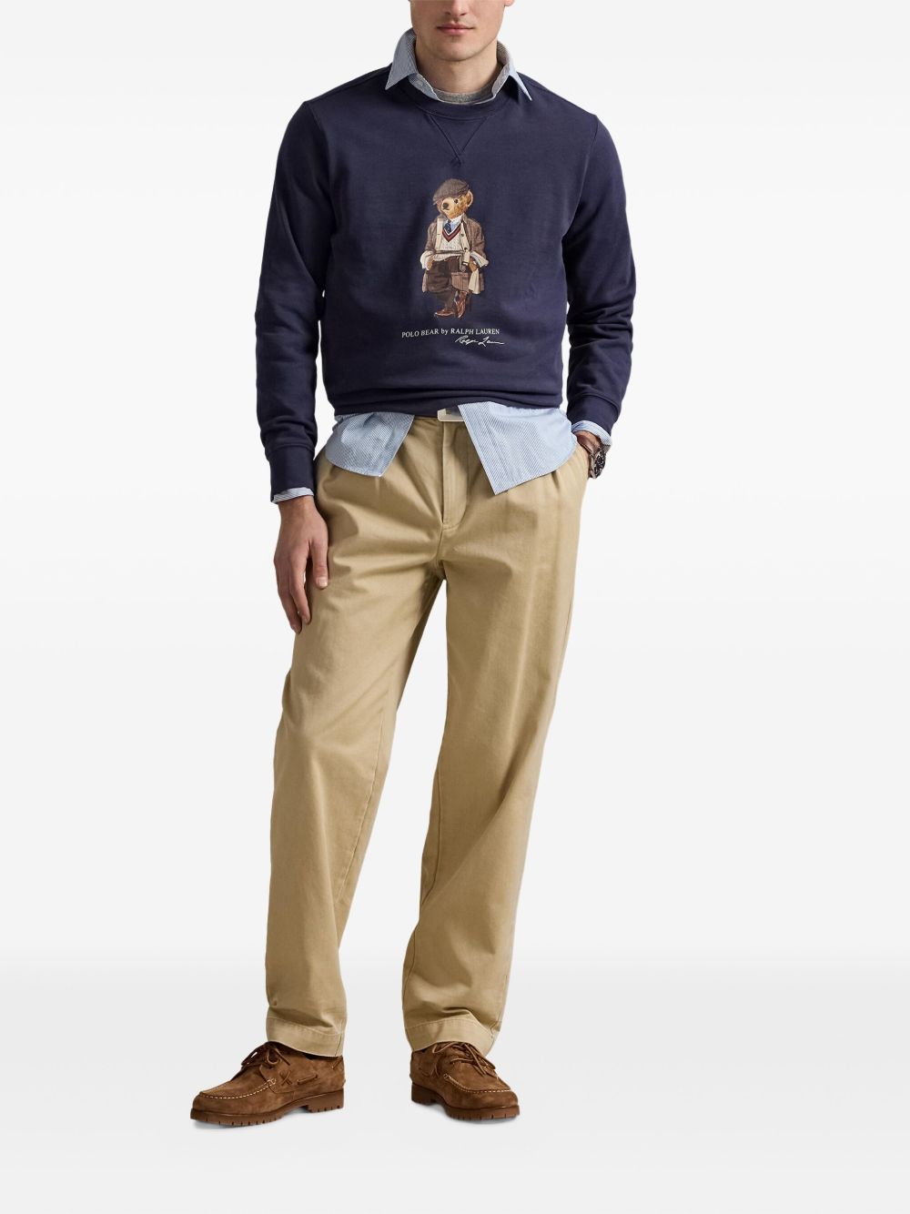 Polo Ralph Lauren Felpa con stampa Polo Bear