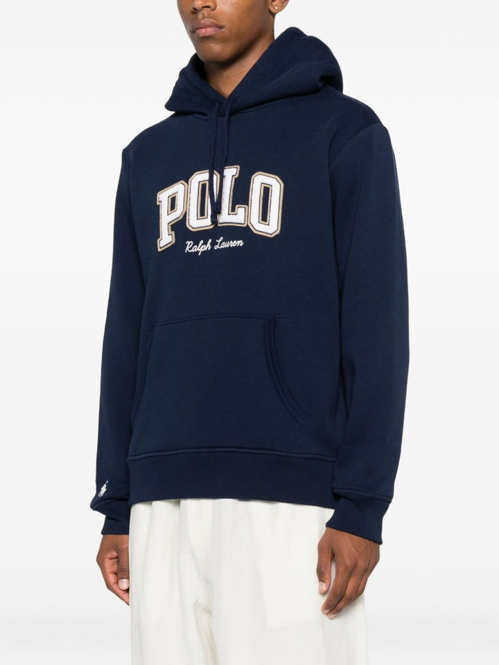Polo Ralph Lauren Felpa con cappuccio e logo