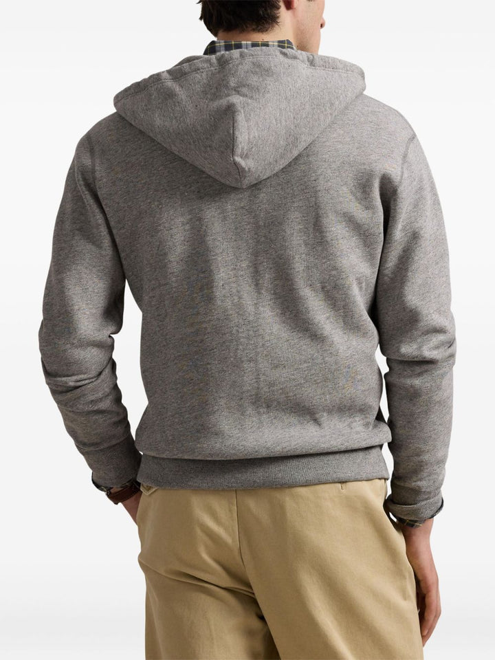 Polo Ralph Lauren
Felpa con cappuccio, applicazione logo e zip