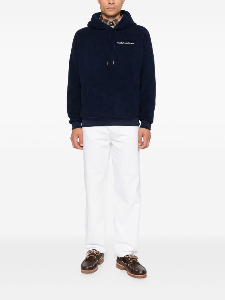 Polo Ralph Lauren Felpa con cappuccio e logo