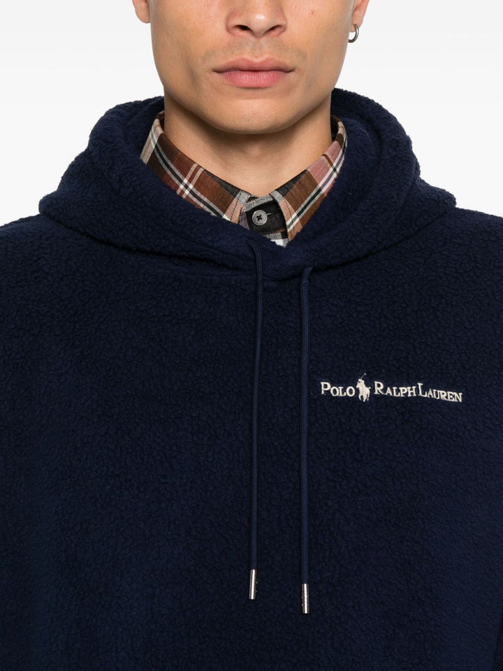 Polo Ralph Lauren Felpa con cappuccio e logo