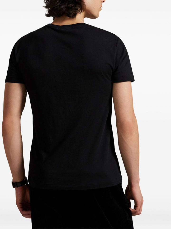 Polo Ralph Lauren T-shirt in cotone con stampa bear