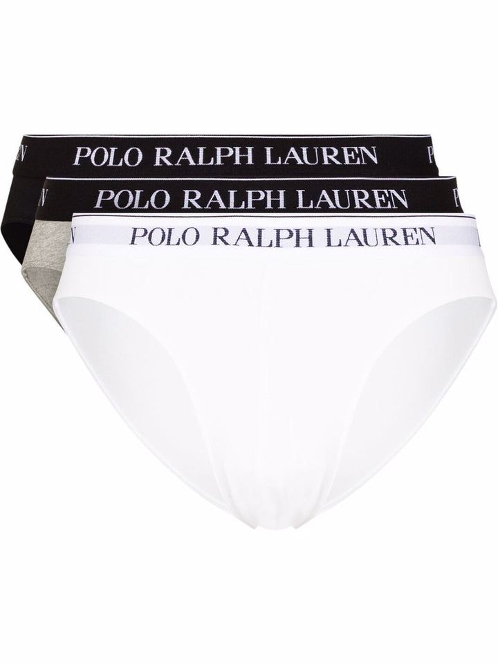 Polo Ralph Lauren Set di 3 slip con logo