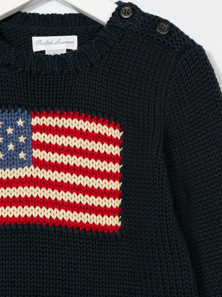 Polo Ralph Lauren Kids Maglione Blu Navy