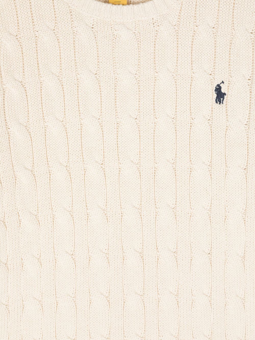 Polo Ralph Lauren Maglione in cotone bianco crema