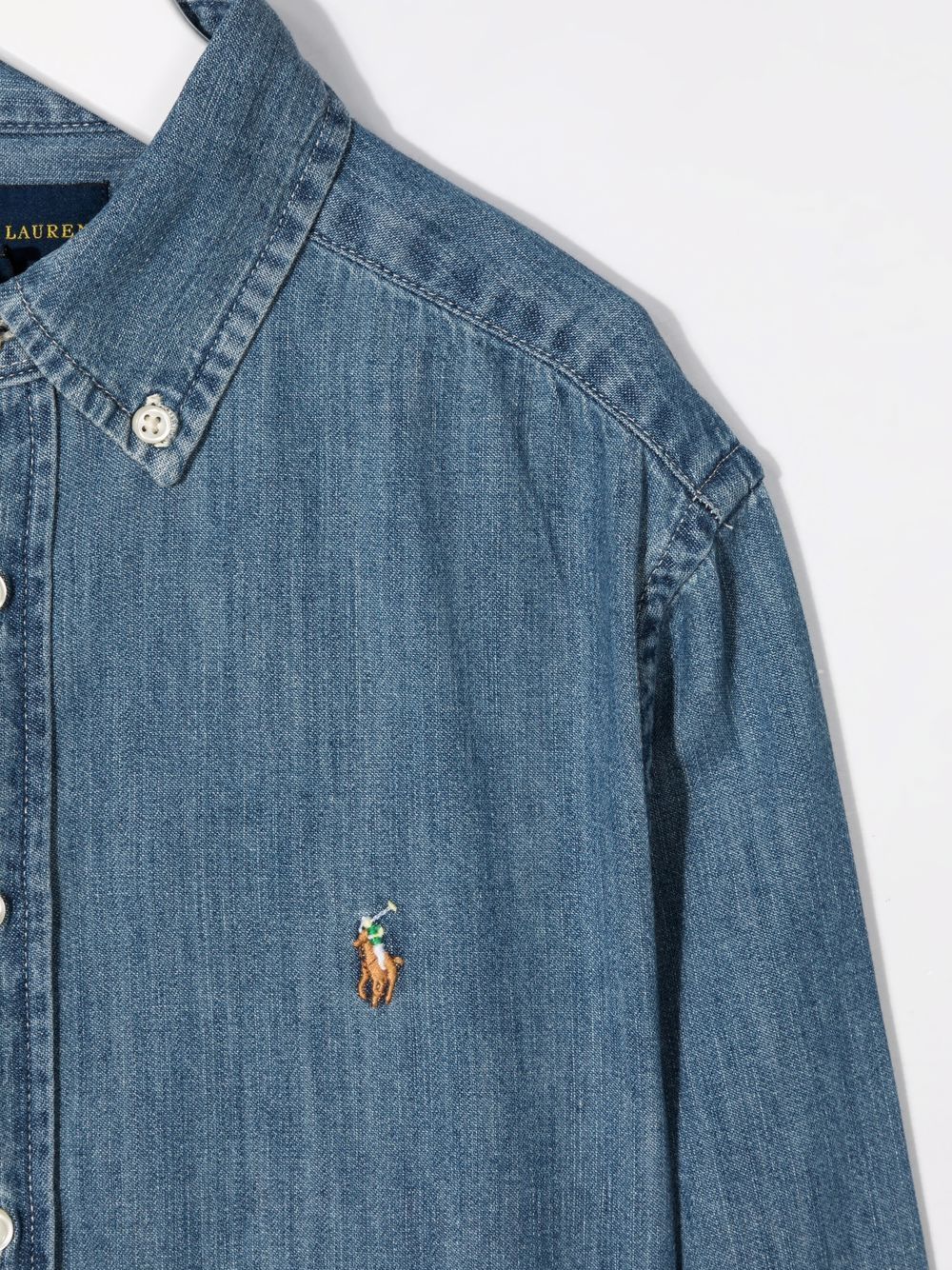 POLO RALPH LAUREN KIDS
Camicia denim con ricamo