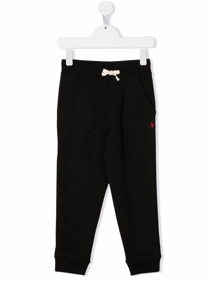 POLO RALPH LAUREN KIDS Pantaloni sportivi con ricamo