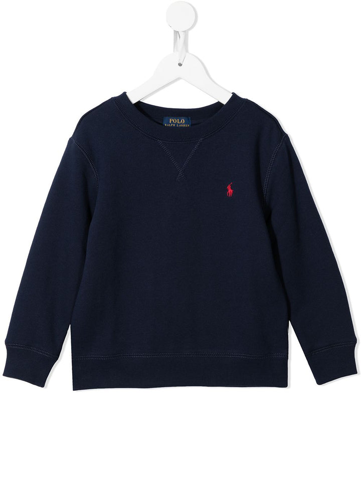 POLO RALPH LAUREN KIDS Felpa Polo Pony con ricamo