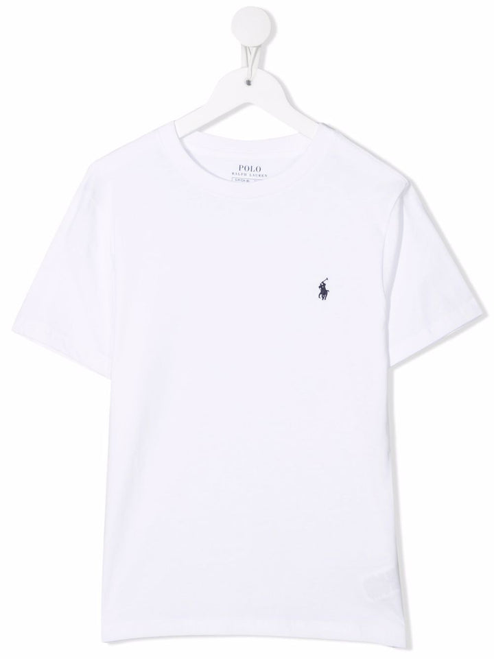 POLO RALPH LAUREN KIDS T-shirt con ricamo Polo Pony