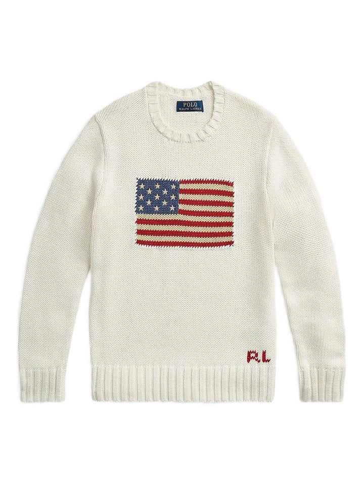 Polo Ralph Lauren Maglione girocollo in maglia di cotone