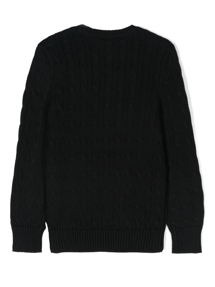POLO RALPH LAUREN KIDS
Maglione con lavorazione intrecciata