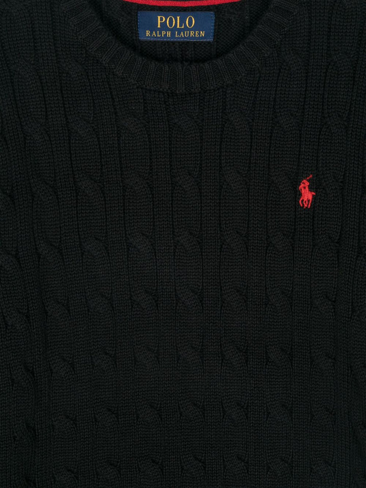 POLO RALPH LAUREN KIDS
Maglione con lavorazione intrecciata