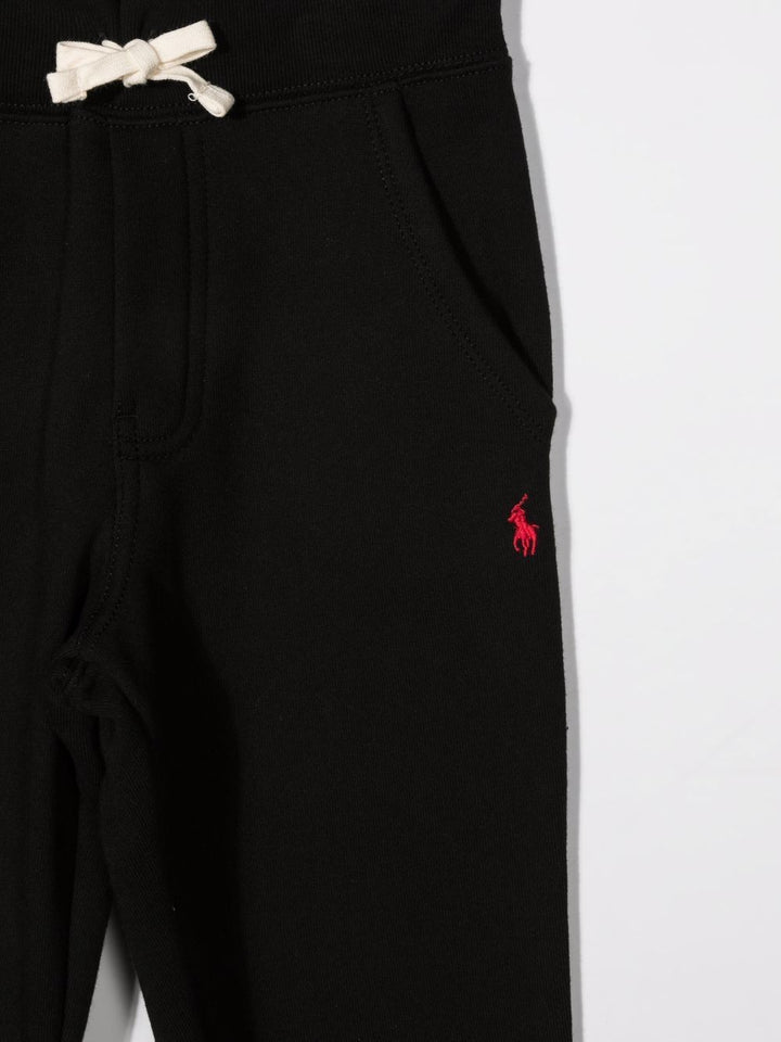 POLO RALPH LAUREN KIDS Pantaloni sportivi con ricamo