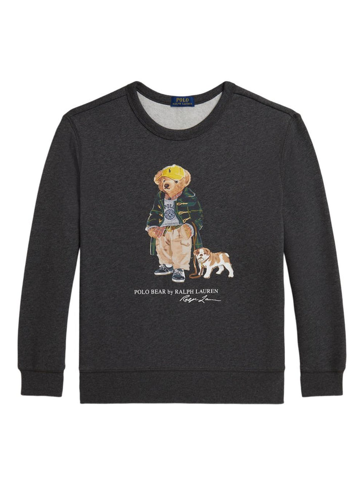 POLO RALPH LAUREN KIDS Felpa Polo Bear girocollo