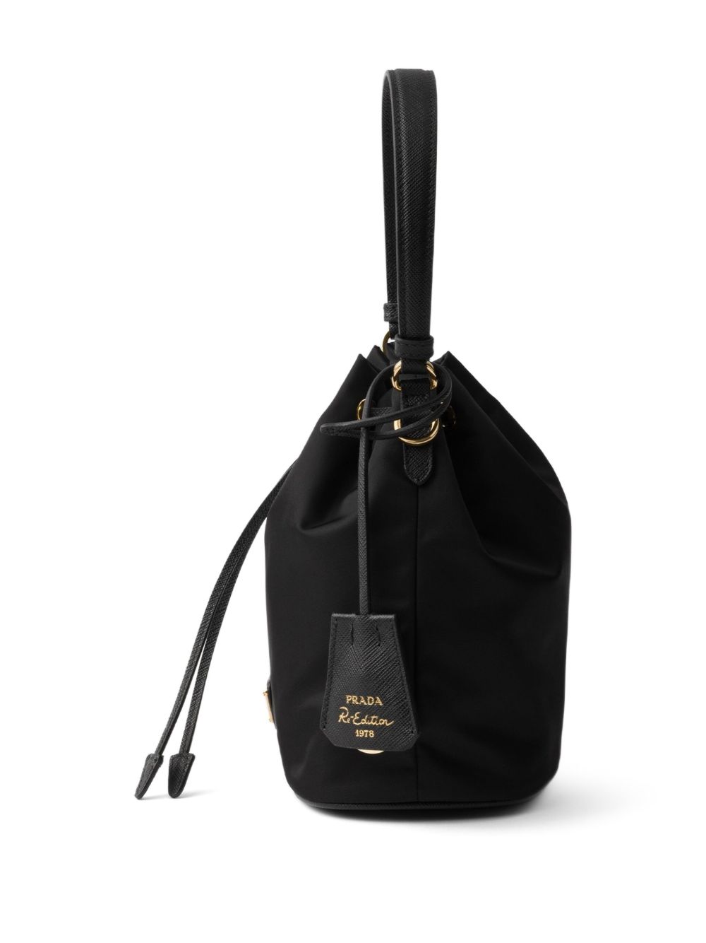 Prada
Borsa nera con coulisse