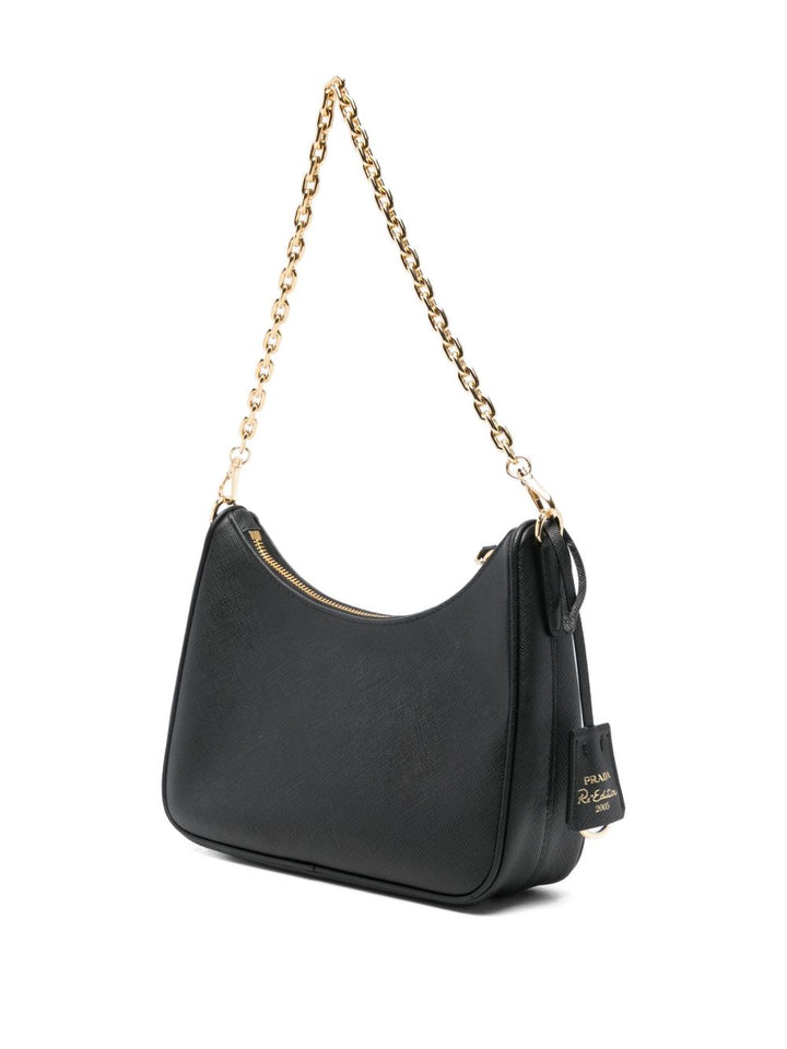 Prada
Borsa Re-Edition 2005 nera in pelle.