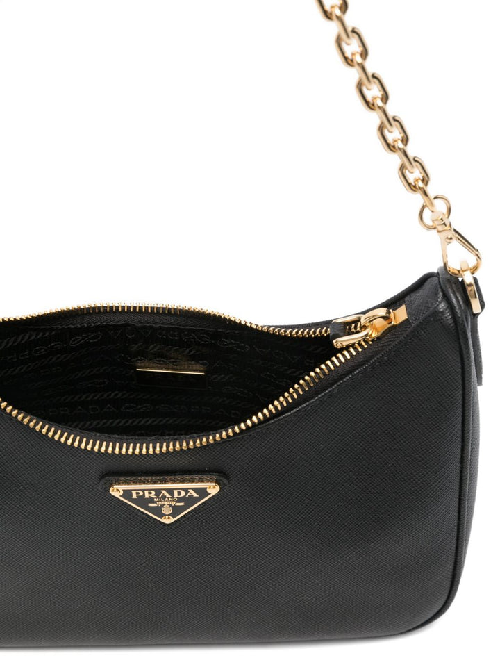 Prada
Borsa Re-Edition 2005 nera in pelle.