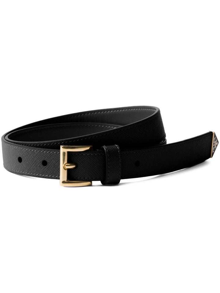 Prada
Cintura in pelle Saffiano nera