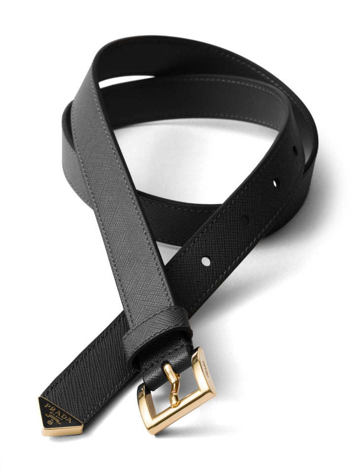 Prada
Cintura in pelle Saffiano nera