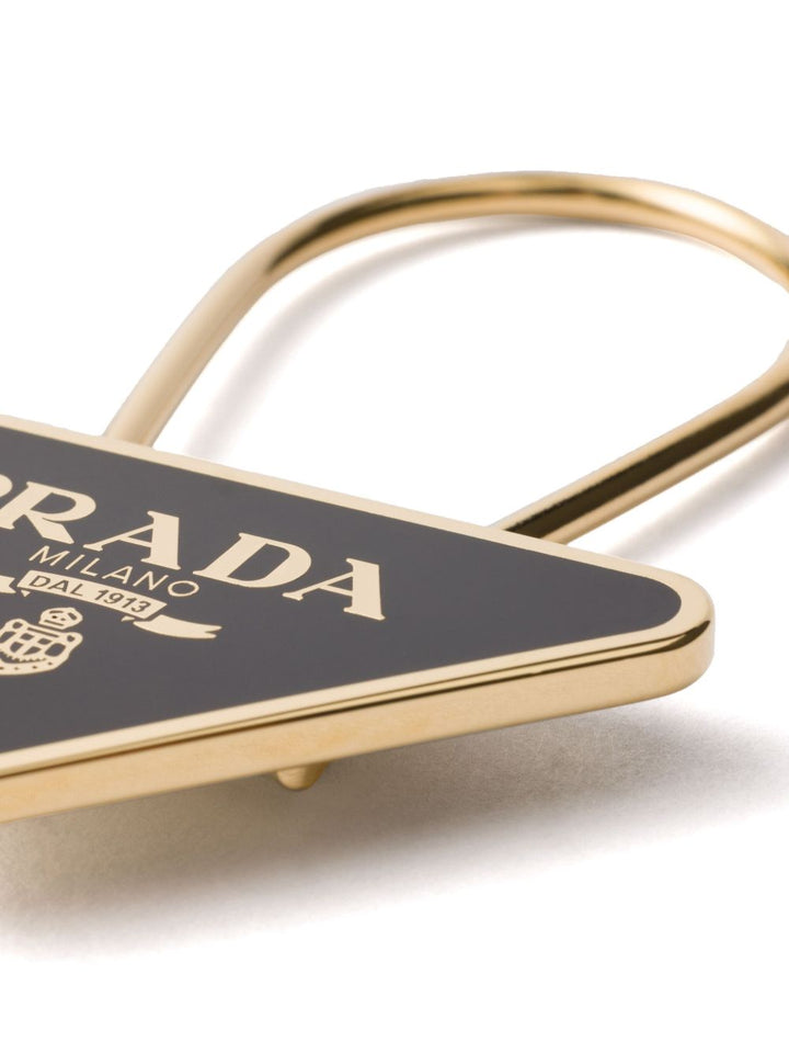 Prada Portachiavi con logo