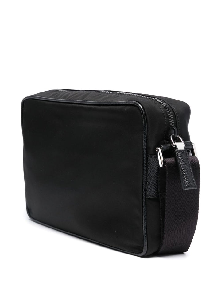 Prada
Borsa messenger con placca logo