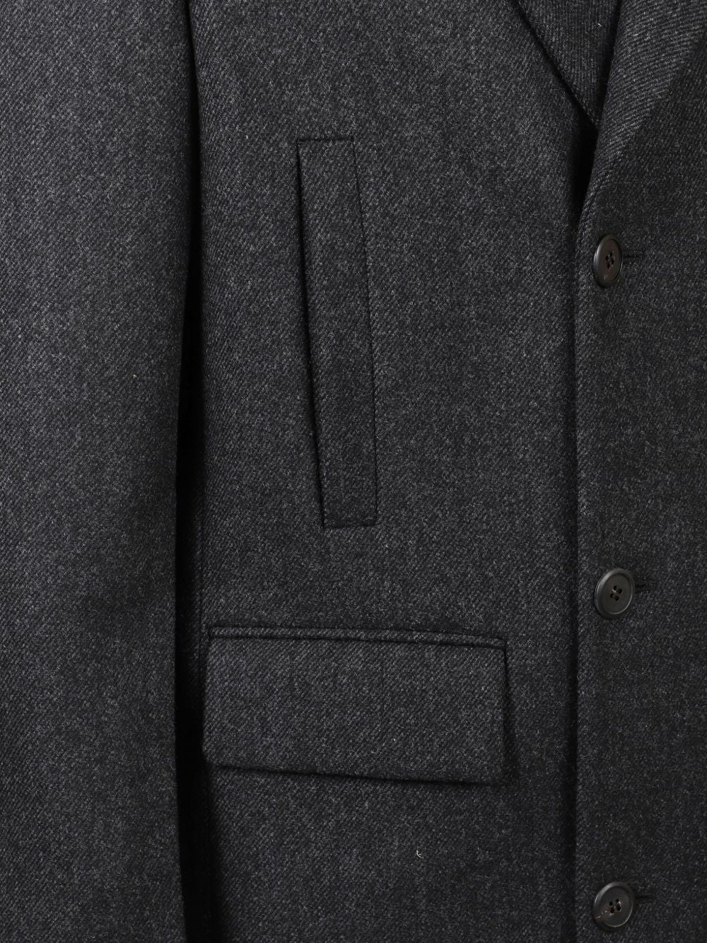 Prada
Cappotto monopetto in lana vergine