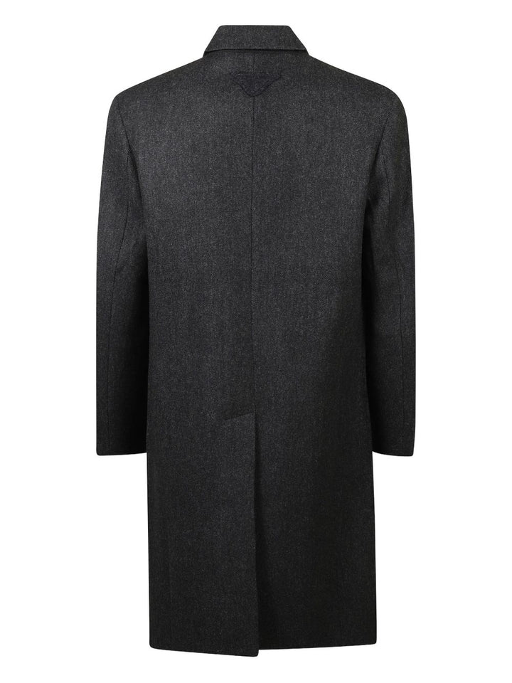 Prada
Cappotto monopetto in lana vergine