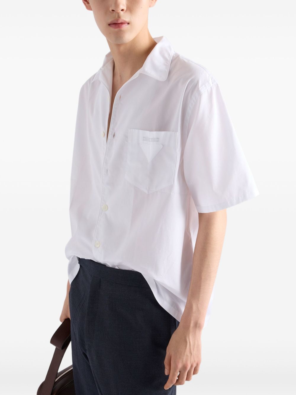 Prada
Camicia stile bowling in cotone