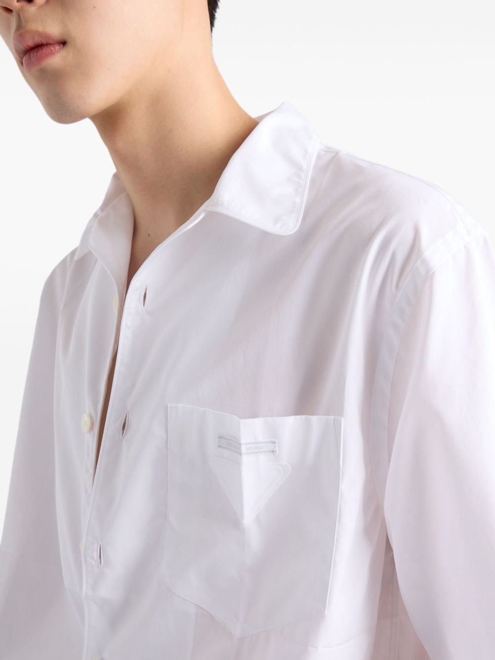 Prada
Camicia stile bowling in cotone