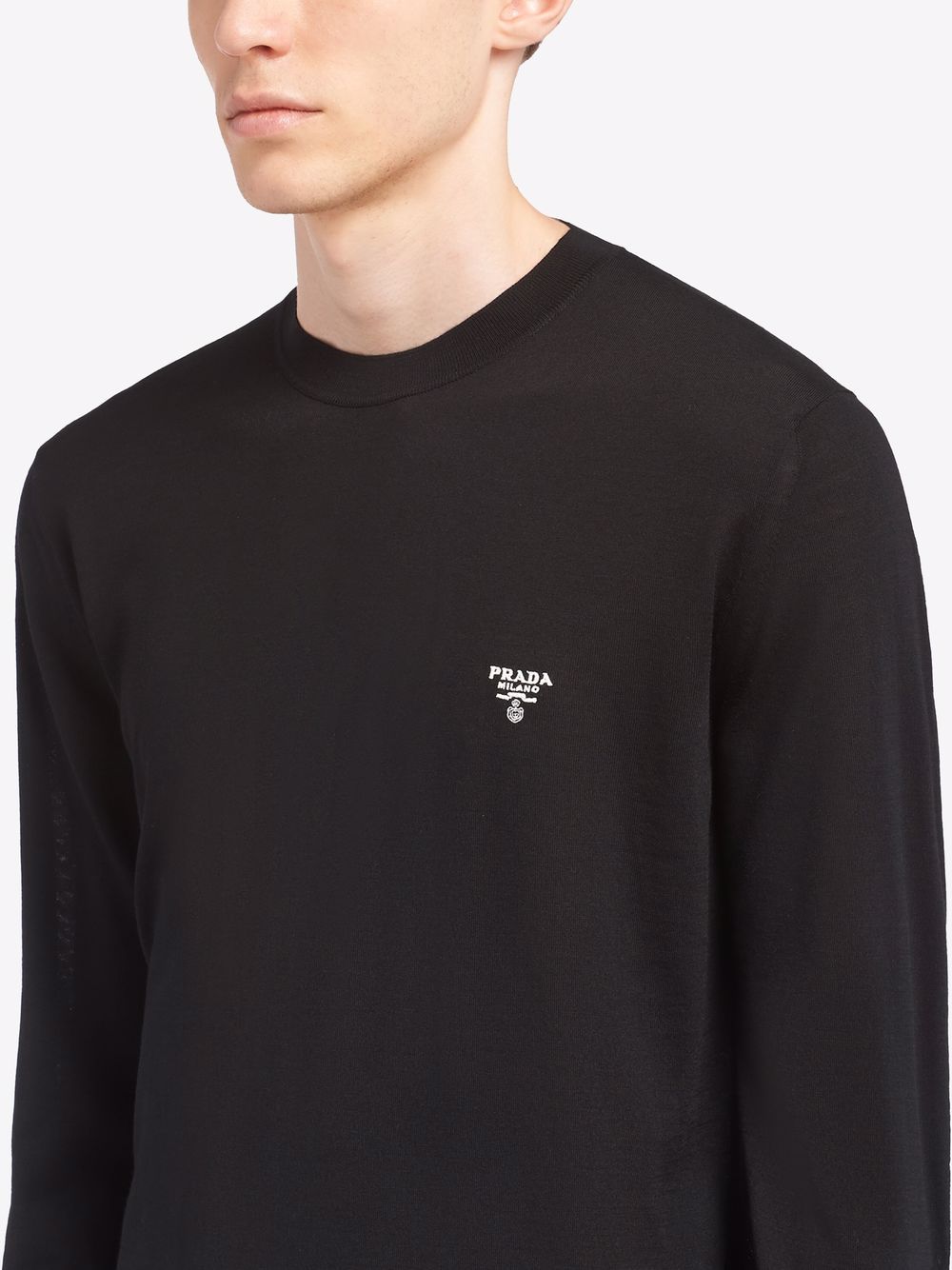 Prada
Maglione con ricamo