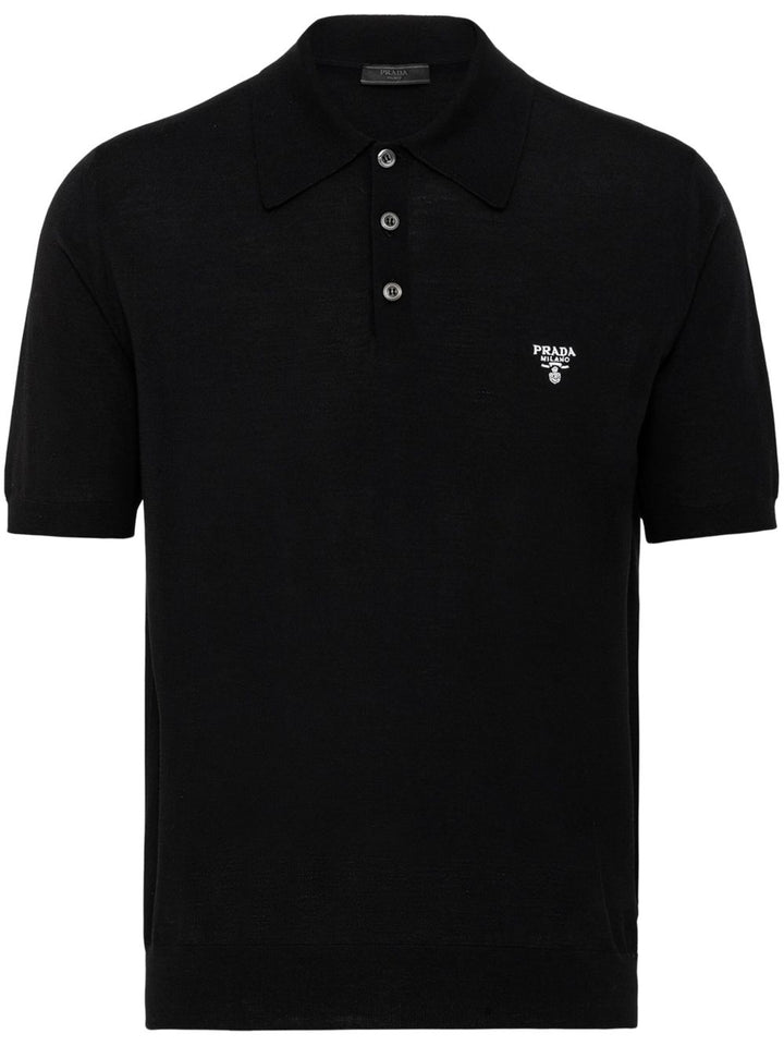 Prada
Polo con ricamo