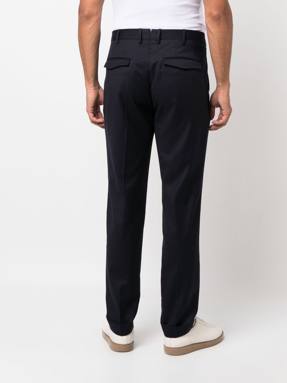 PT Torino
Pantaloni in misto lana vergine blu navy