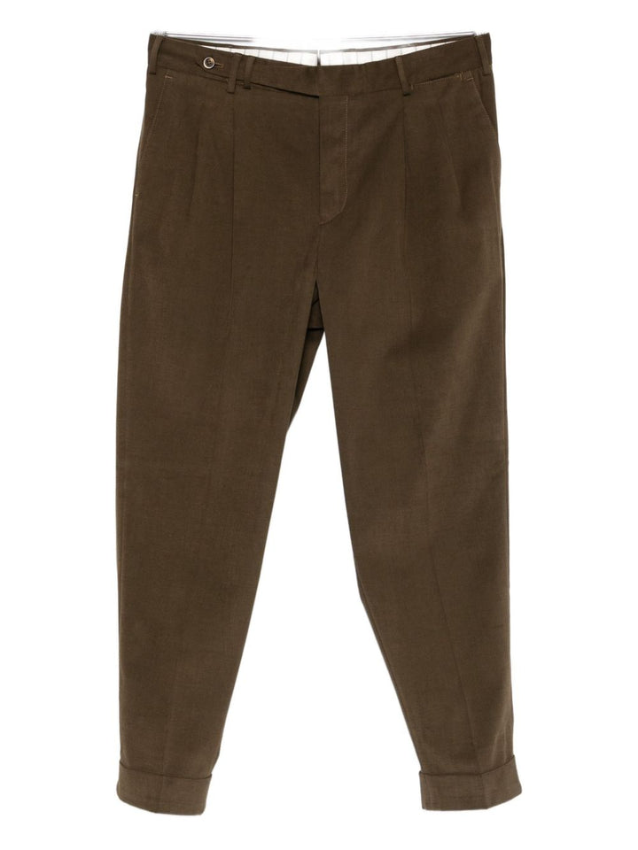 PT Torino Pantaloni sartoriali con pinces