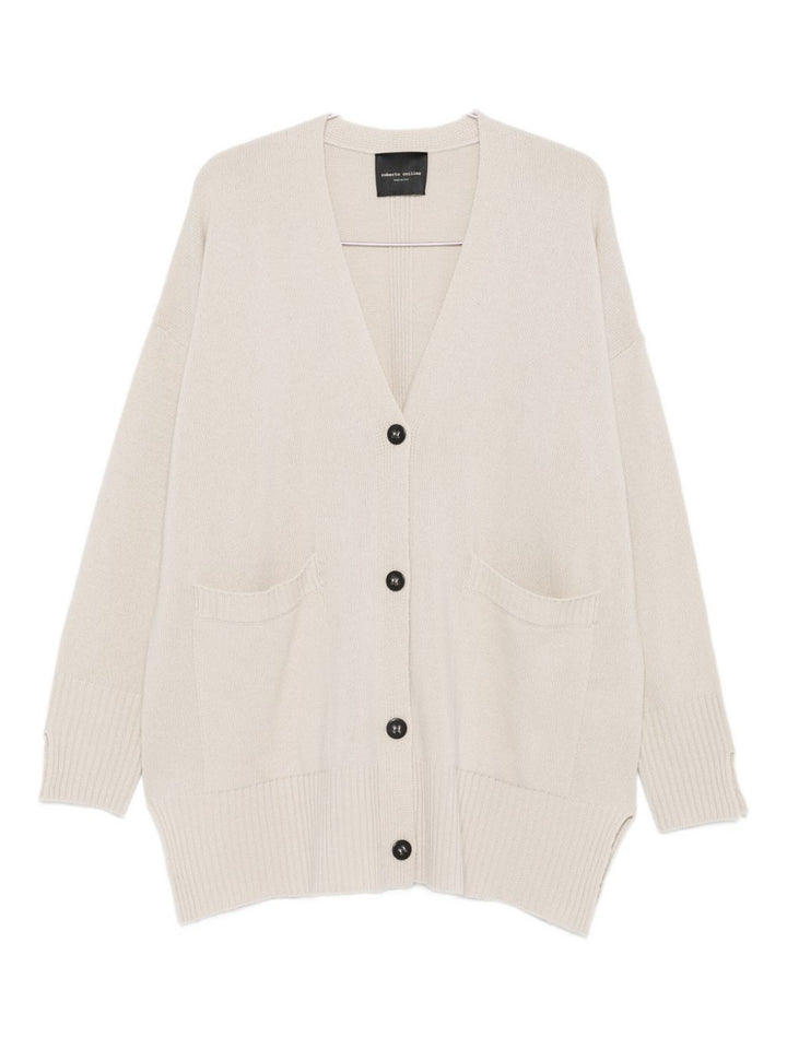 Roberto Collina
Maglione beige, scollo a V