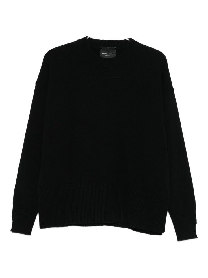 Roberto Collina Maglione nero