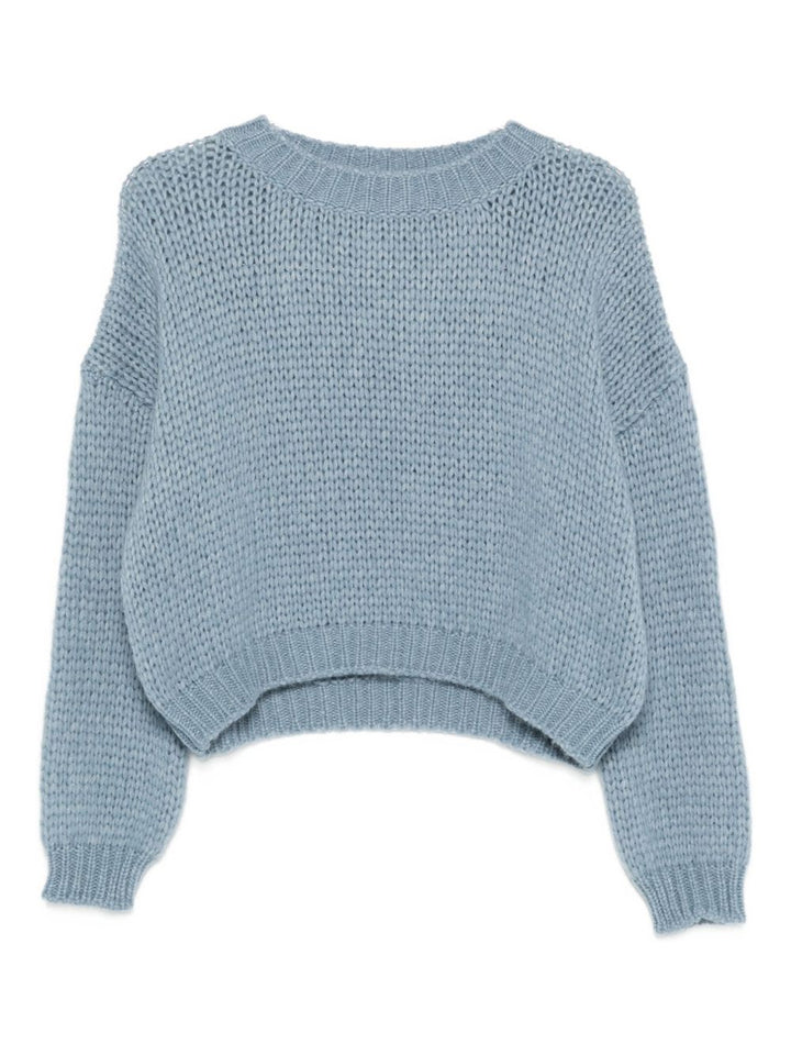 Roberto Collina
Maglione in lana di alpaca azzurro chiaro