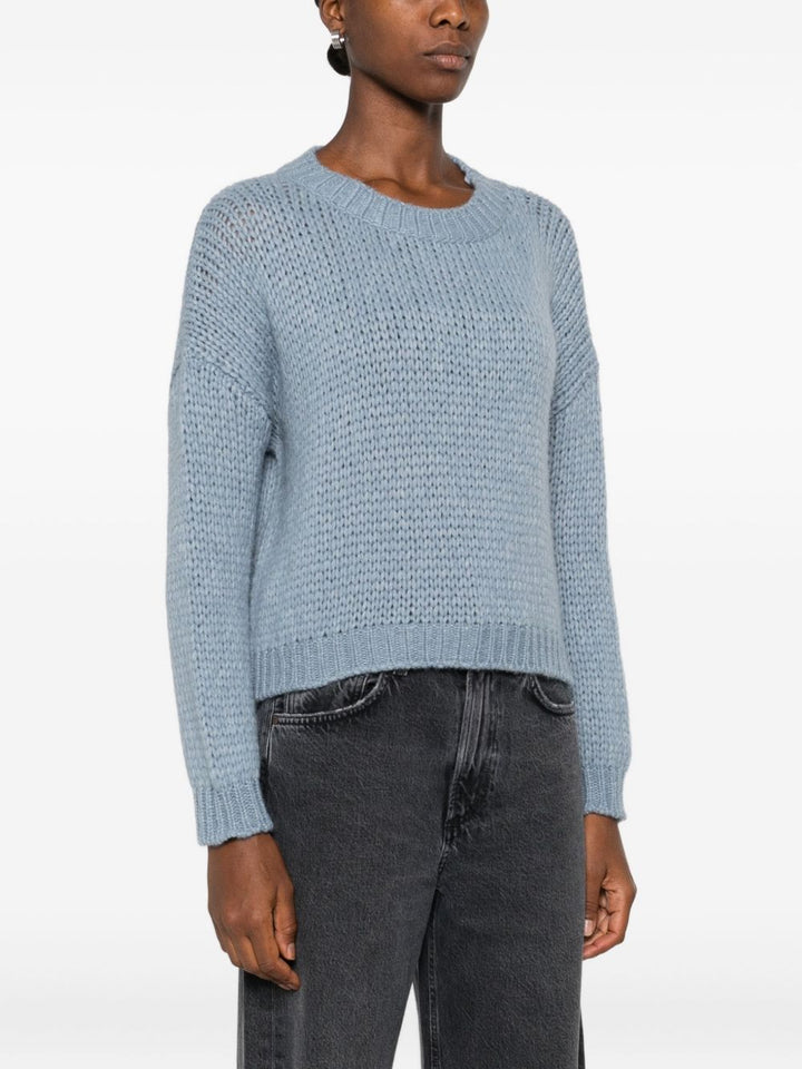 Roberto Collina
Maglione in lana di alpaca azzurro chiaro