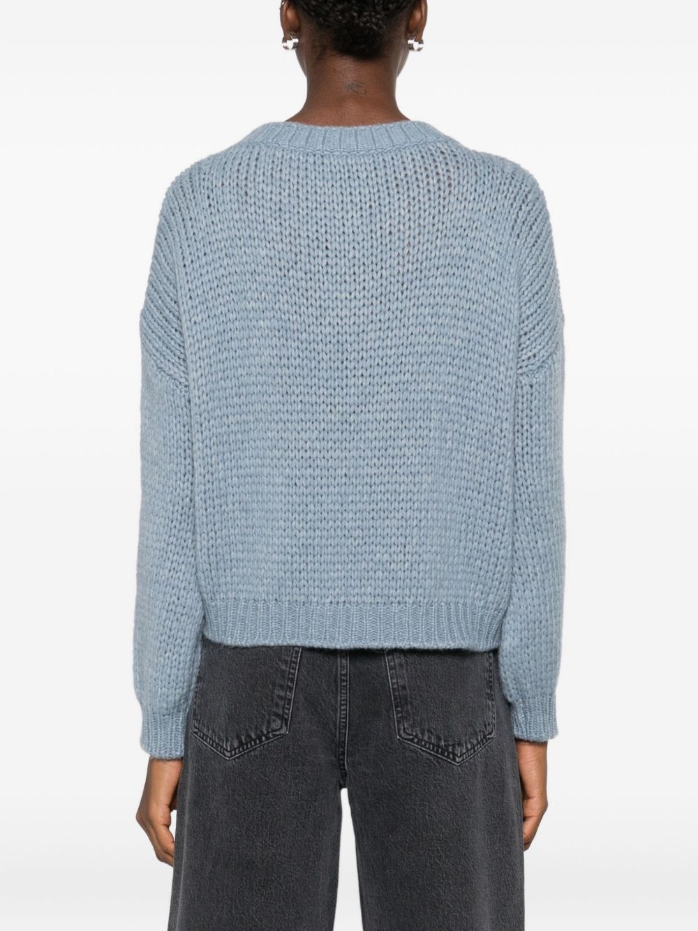 Roberto Collina
Maglione in lana di alpaca azzurro chiaro