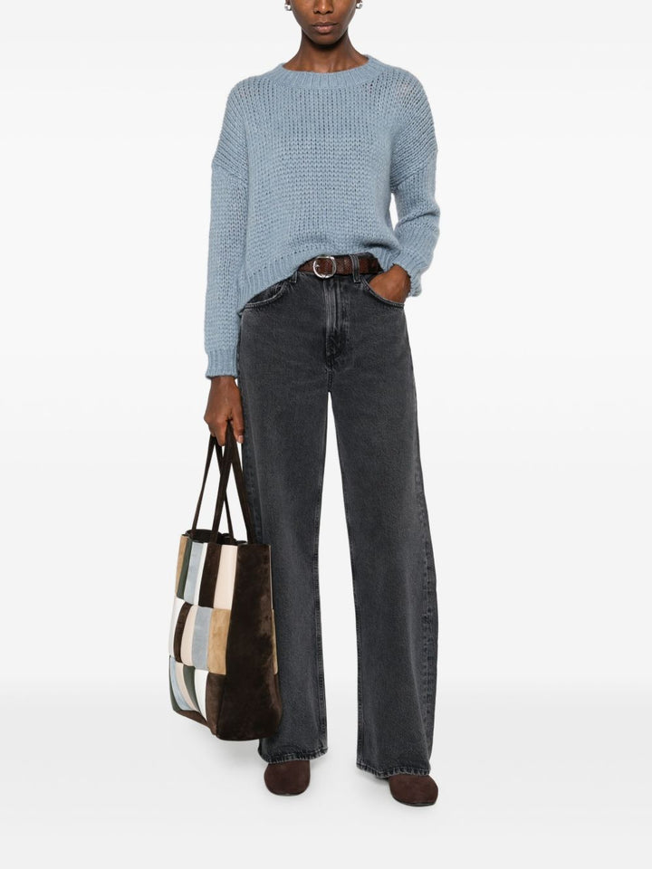 Roberto Collina
Maglione in lana di alpaca azzurro chiaro