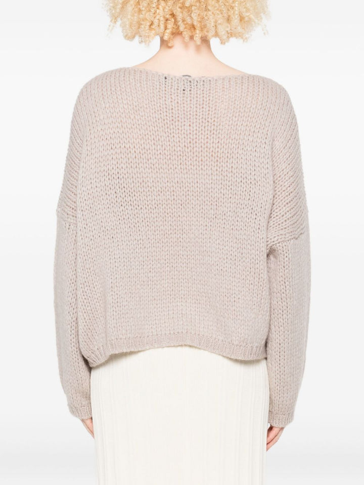 Roberto Collina Maglione beige