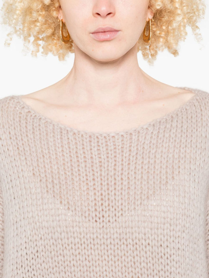 Roberto Collina Maglione beige