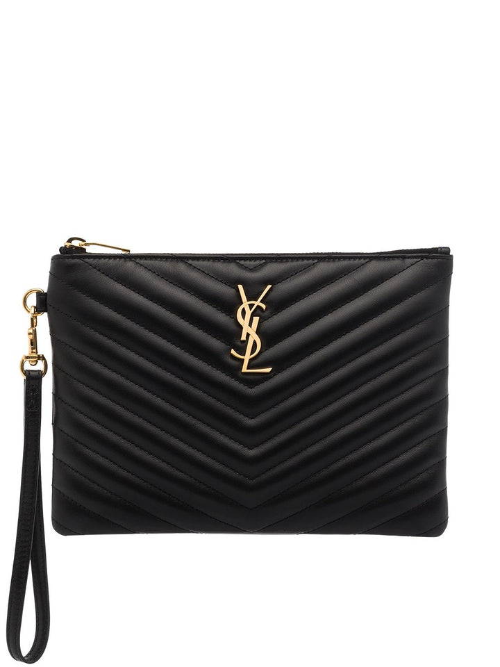 Saint Laurent
Pochette in pelle