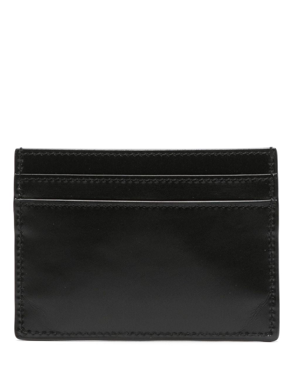 CASSANDRE Porta carte in pelle nera