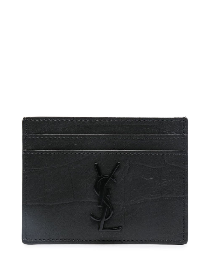 SAINT LAURENT
CASSANDRE porta carte con logo ysl