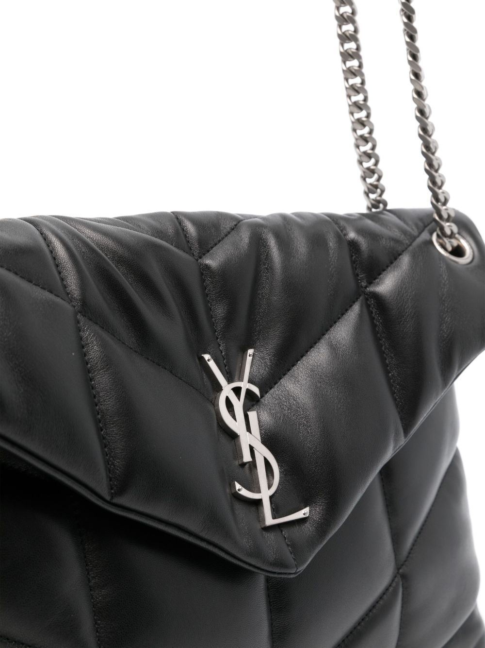 Saint Laurent
Puffer media in nappa trapuntata