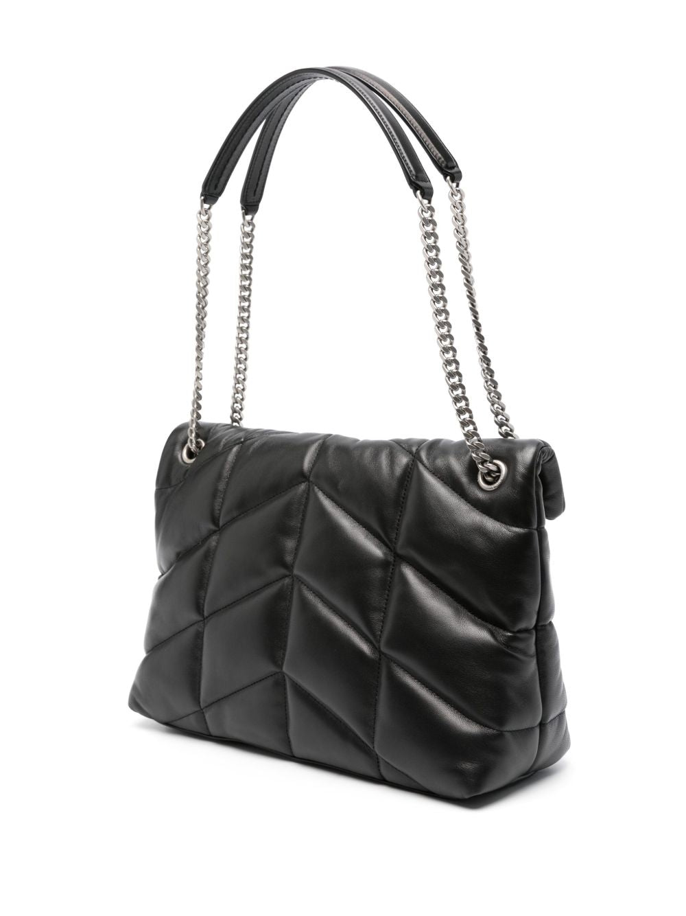 Saint Laurent
Puffer media in nappa trapuntata