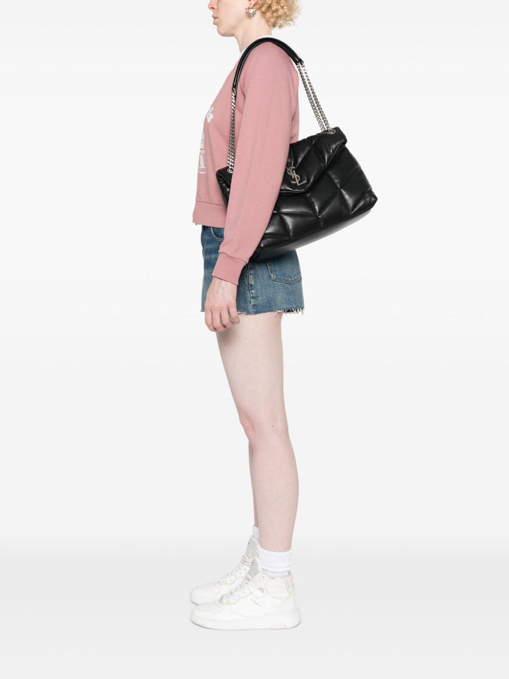 Saint Laurent
Puffer media in nappa trapuntata