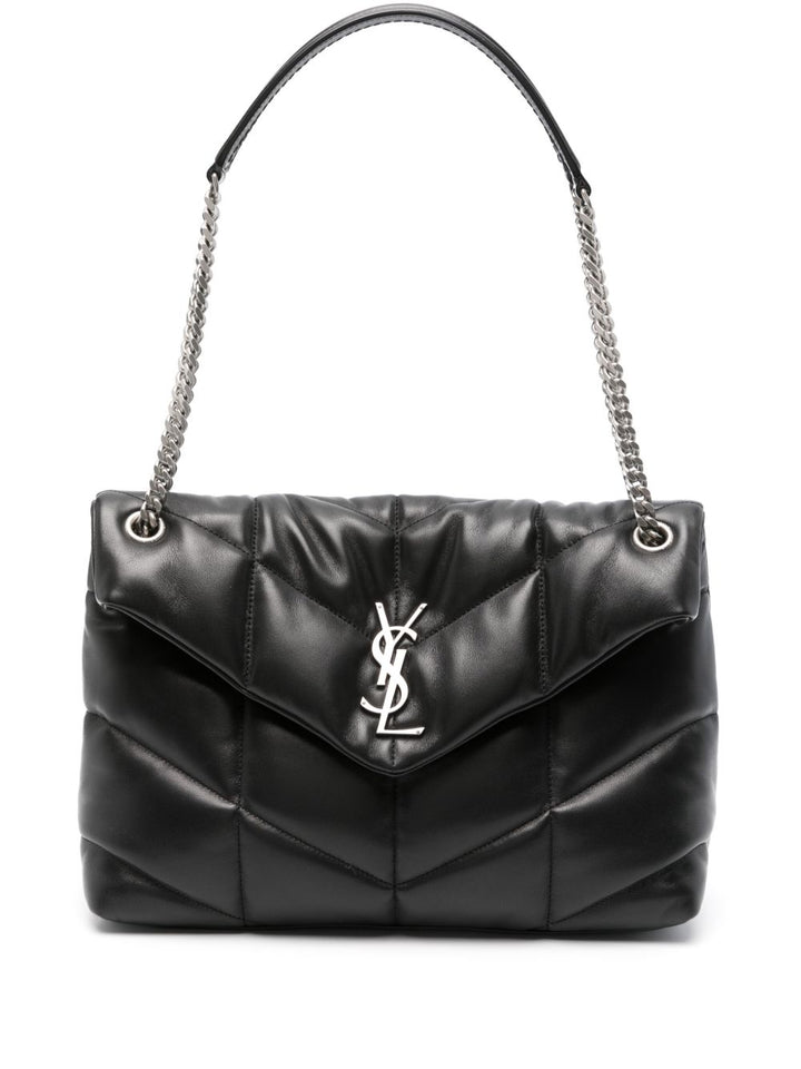 Saint Laurent
Puffer media in nappa trapuntata