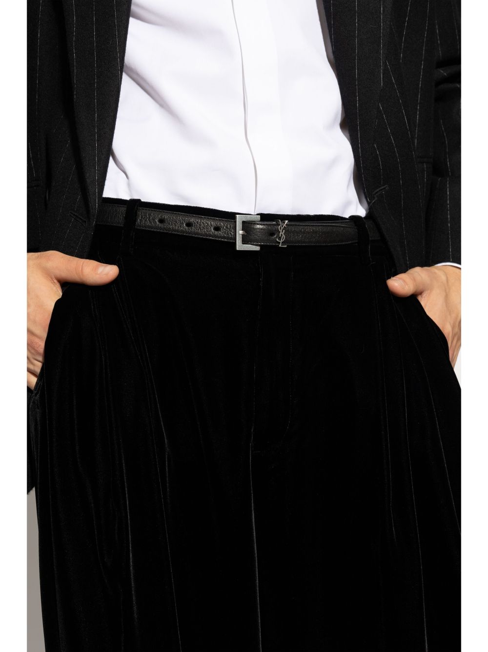 Saint Laurent Cintura in pelle