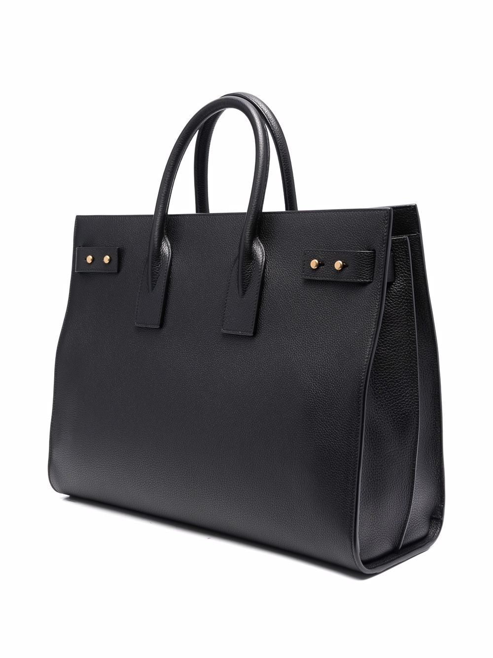 Sac de jour grande e sottile in pelle martellata